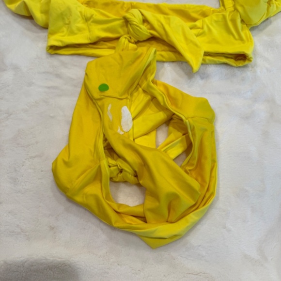 New! SET Agua Bendita Eileen Isabella Puff Sleeve Cheeky Bikini 31083 - Picture 9 of 11